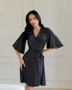 Suzanne Printed Flared Dress