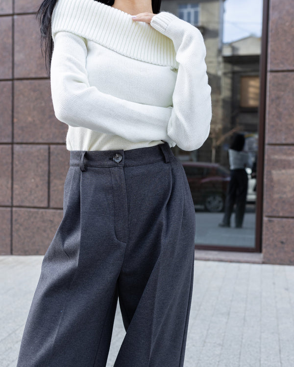Céline Knit Top & Wide-Leg Set