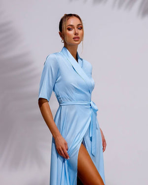 Aurore Wrap Midi Dress