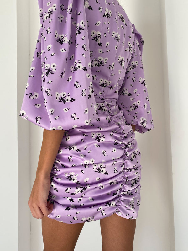 Bernadette Ruched Mini Dress