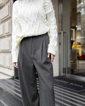 Céline Knit Top & Wide-Leg Set
