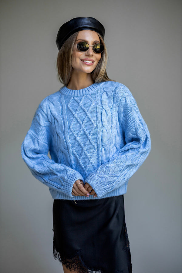 Iris Cable Knit Sweater