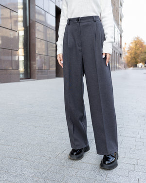 Céline Knit Top & Wide-Leg Set