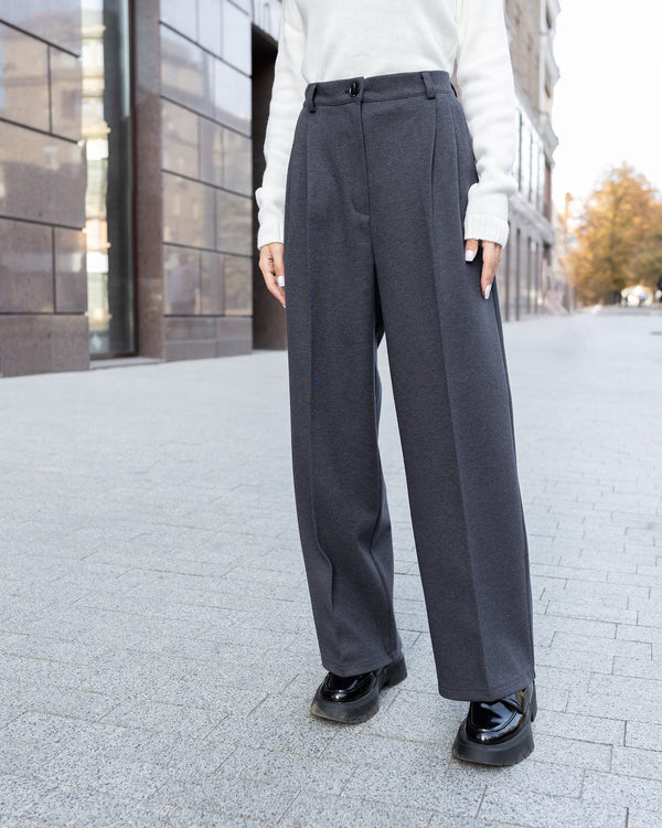Céline Knit Top & Wide-Leg Set
