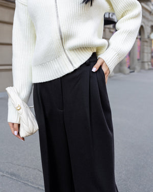 Céline Knit Top & Wide-Leg Set