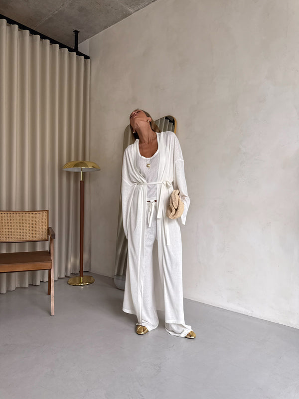 Sylvine Knit Three-Piece Set