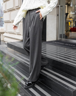 Céline Knit Top & Wide-Leg Set