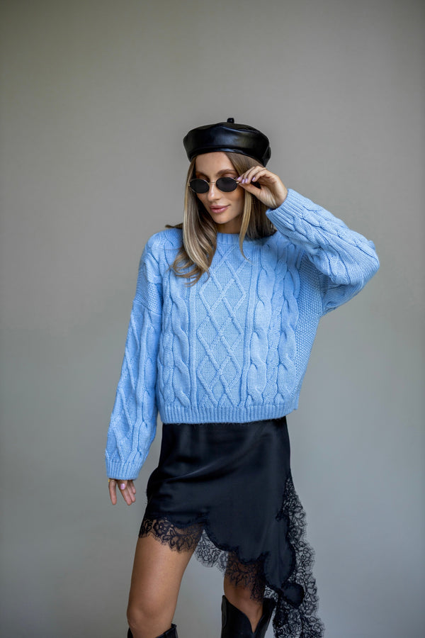 Iris Cable Knit Sweater