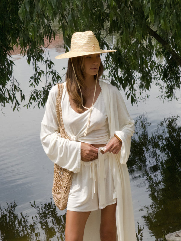 Albertine Knit Three-Piece Lounge Set – Butter