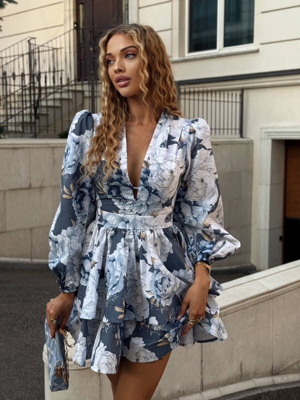 Amalia Flounce Dress