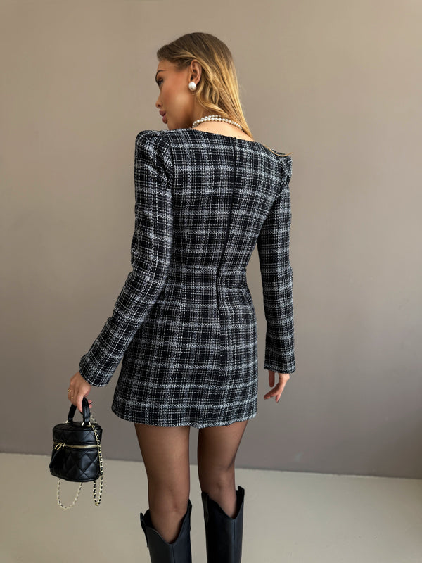 Ottilie Tweed Mini Dress