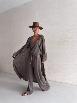 Sylvine Knit Three-Piece Set
