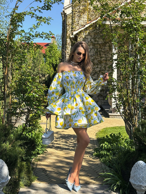 Fleurine Ruffle Dress