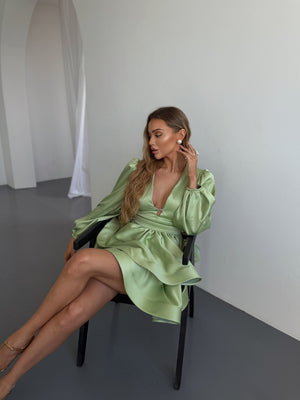 Emmanuelle Poplin Tiered Shirt Dress