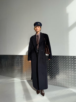 Solange Belted Longline Coat