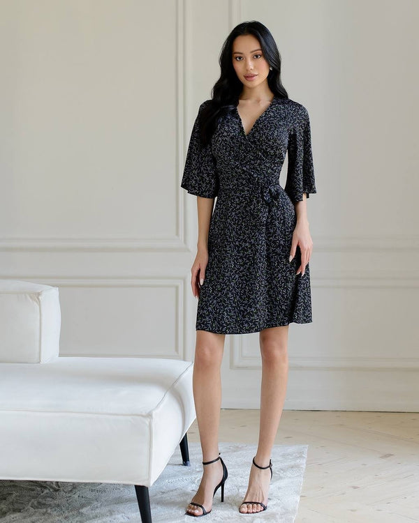 Suzanne Printed Flared Dress
