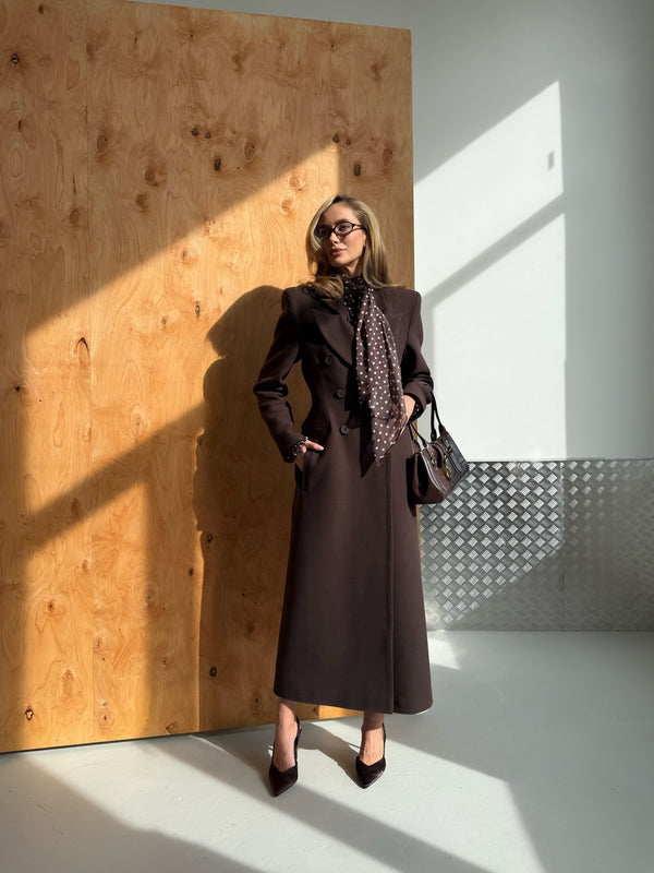 Honorine Tailored Longline Coat