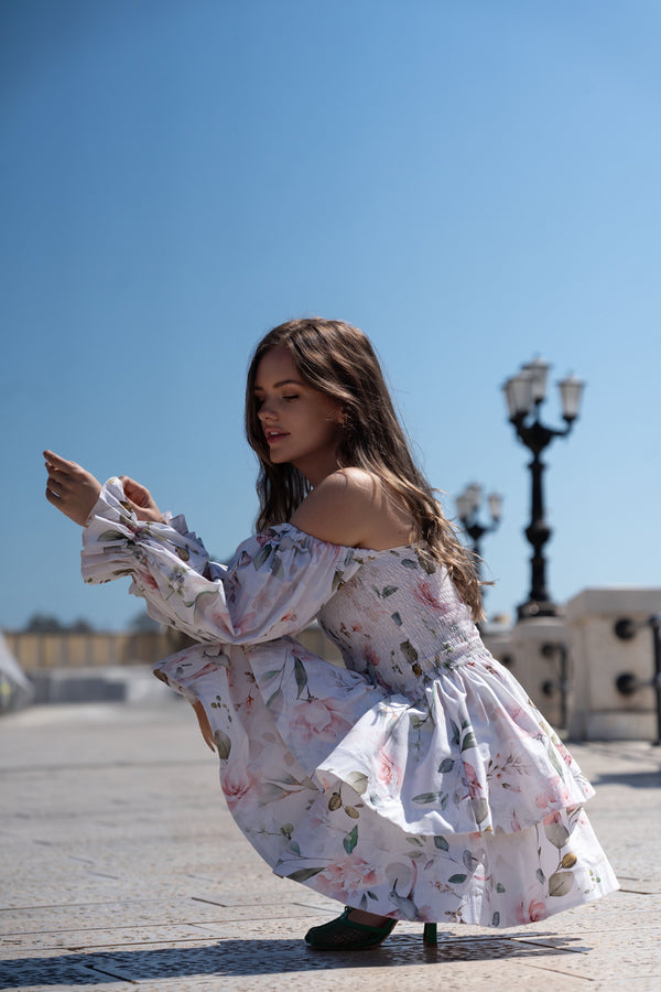 Fleurine Ruffle Dress