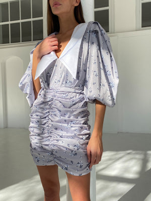 Bernadette Ruched Mini Dress