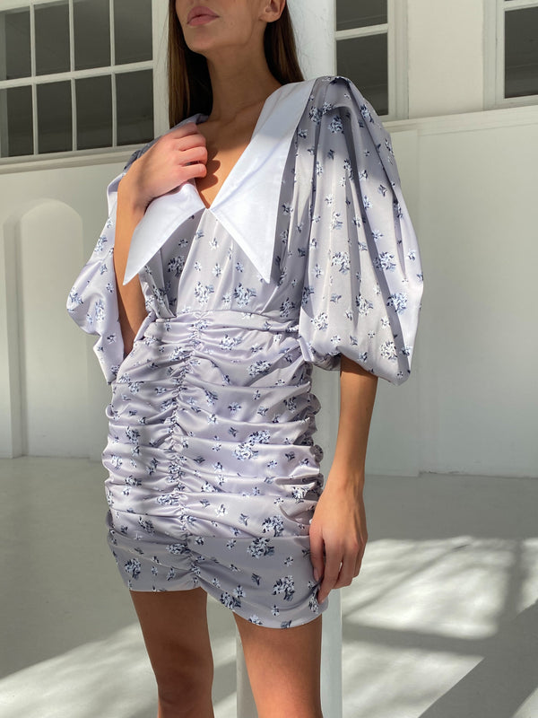 Bernadette Ruched Mini Dress