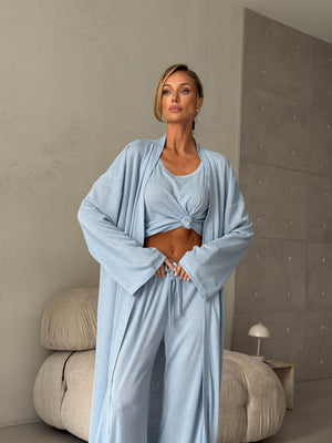 Sylvine Knit Three-Piece Set