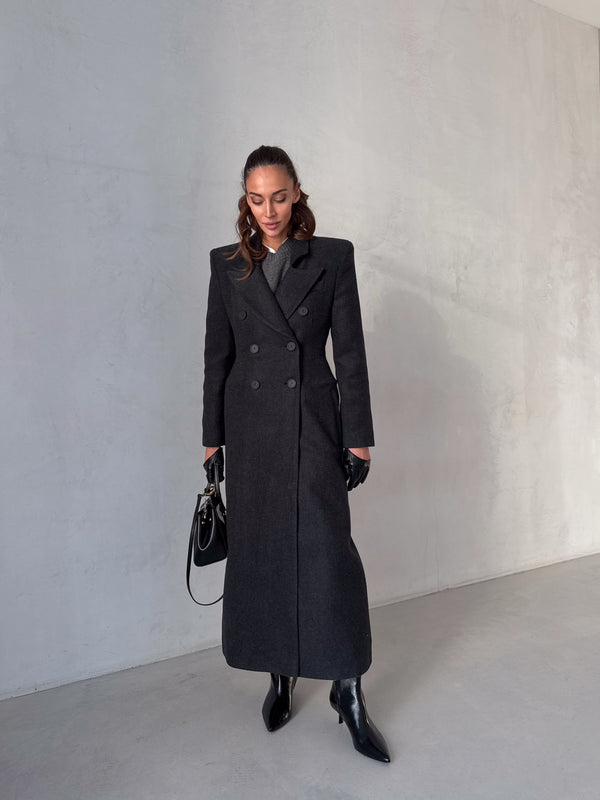 Honorine Tailored Longline Coat