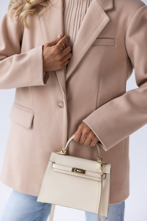Adrienne Oversized Blazer – Beige