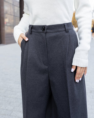 Céline Knit Top & Wide-Leg Set