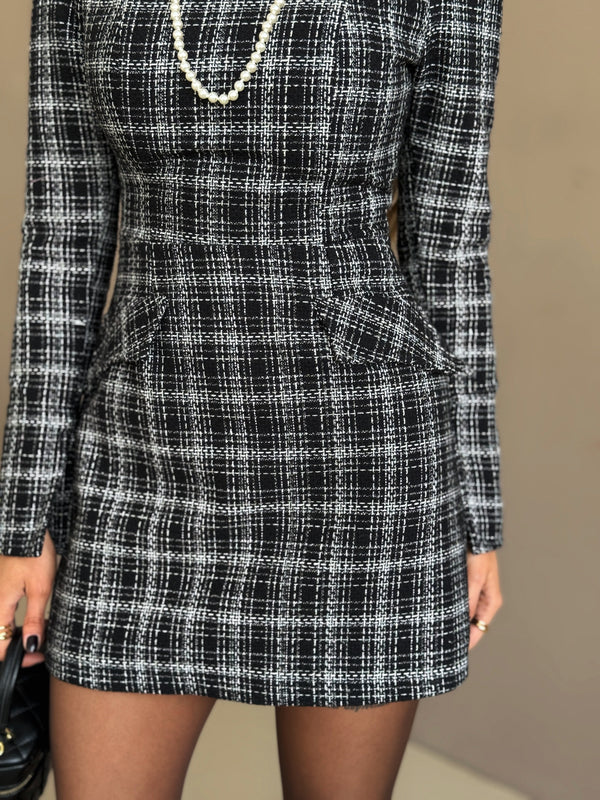 Ottilie Tweed Mini Dress