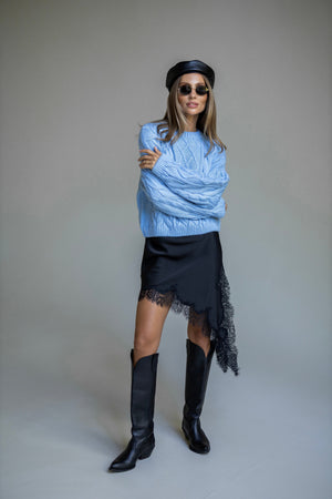 Iris Cable Knit Sweater