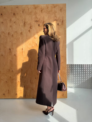 Honorine Tailored Longline Coat