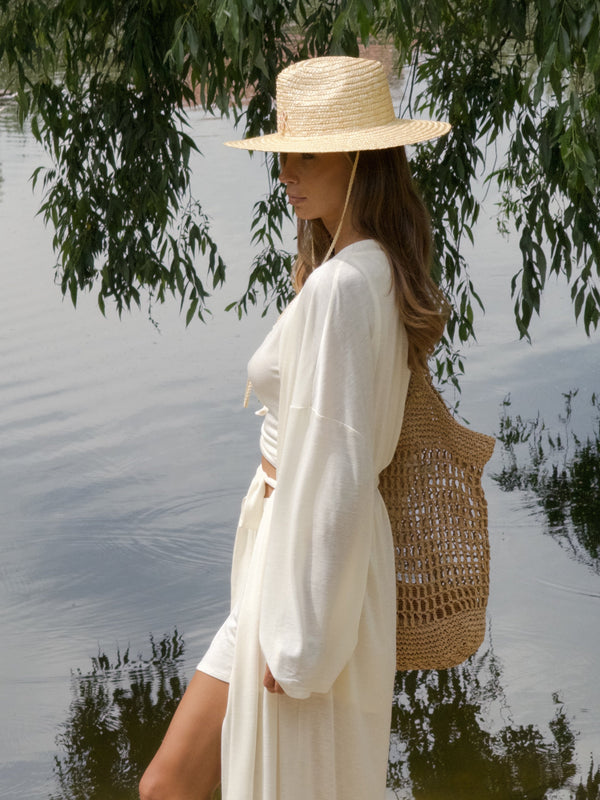 Albertine Knit Three-Piece Lounge Set – Butter