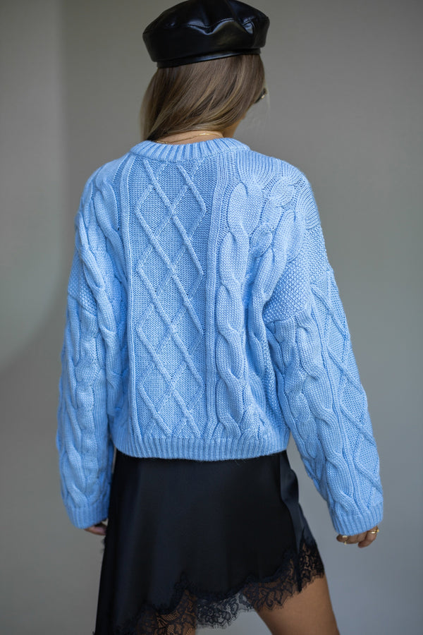 Iris Cable Knit Sweater