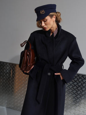 Solange Belted Longline Coat