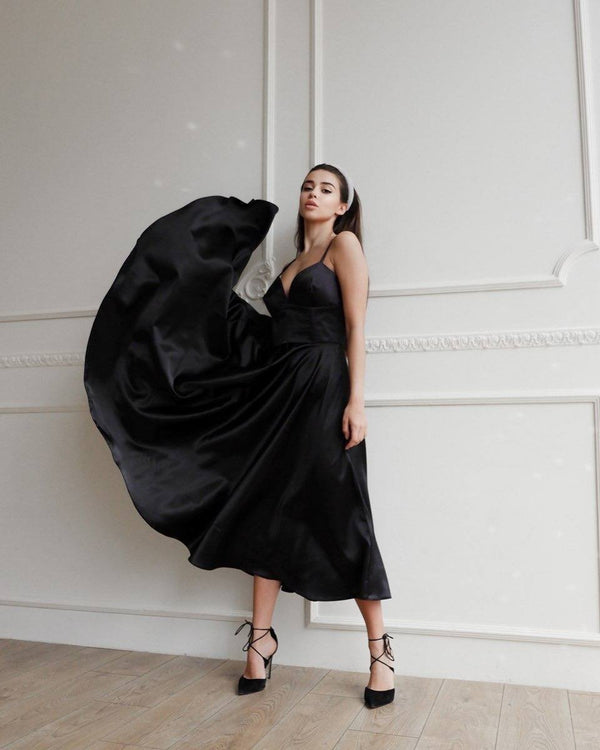 Prudence Satin Halter Maxi Dress