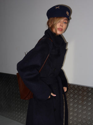 Solange Belted Longline Coat
