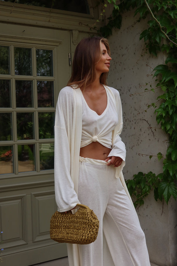 Sylvine Knit Three-Piece Set