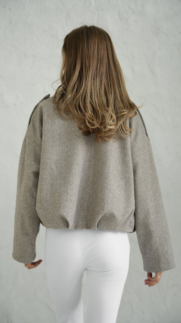 Romane Oversized Shirt Jacket