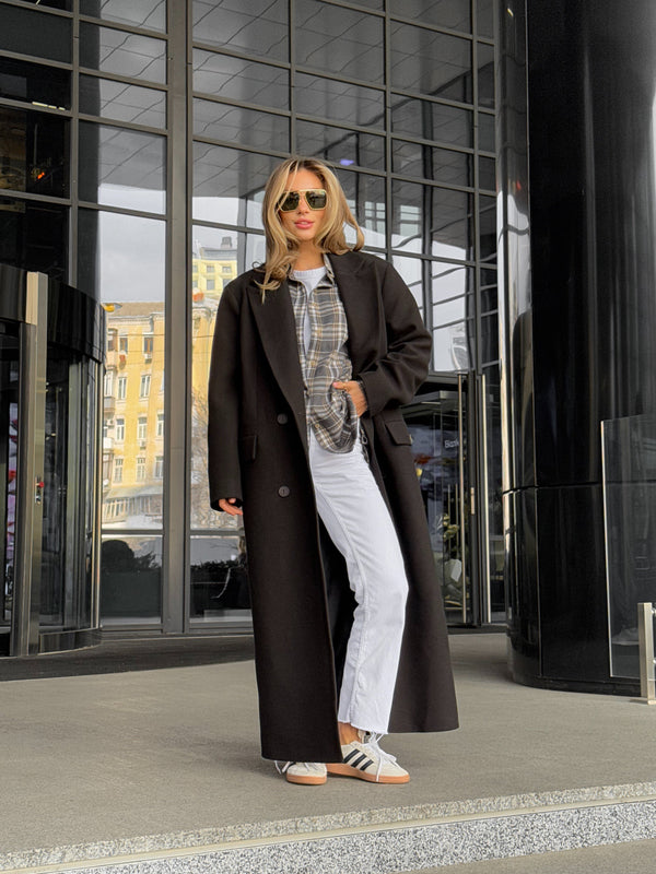 Solange Belted Longline Coat