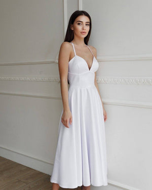 Prudence Satin Halter Maxi Dress