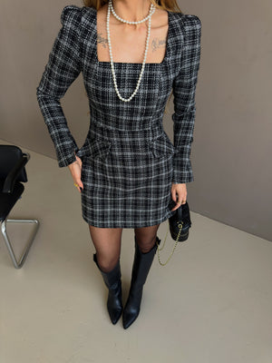 Ottilie Tweed Mini Dress