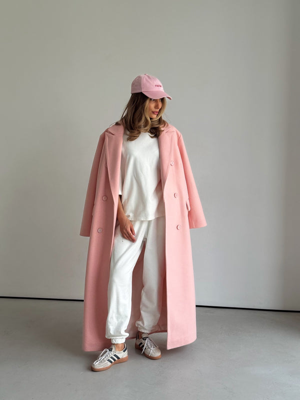 Solange Belted Longline Coat