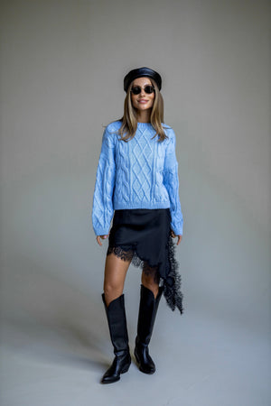 Iris Cable Knit Sweater