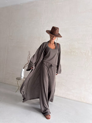 Sylvine Knit Three-Piece Set