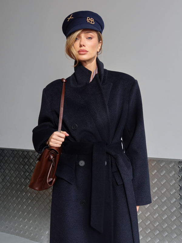 Solange Belted Longline Coat
