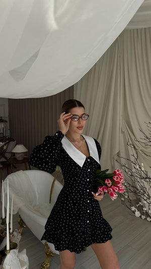 Rochie mini cu inimă de la miezul nopții