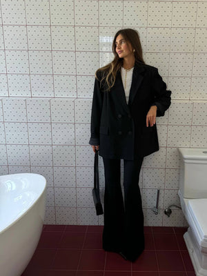 Black Arno Relaxed Blazer
