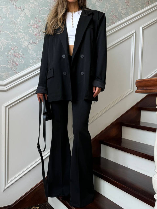 Black Arno Relaxed Blazer