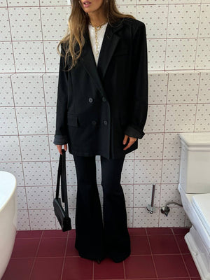 Black Arno Relaxed Blazer