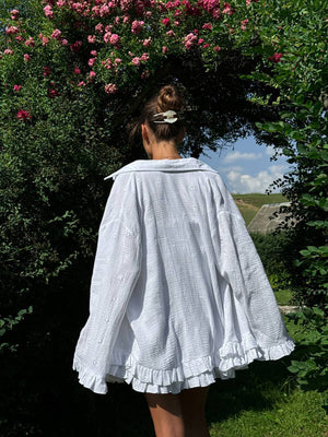 White Maldives Embroidered Set